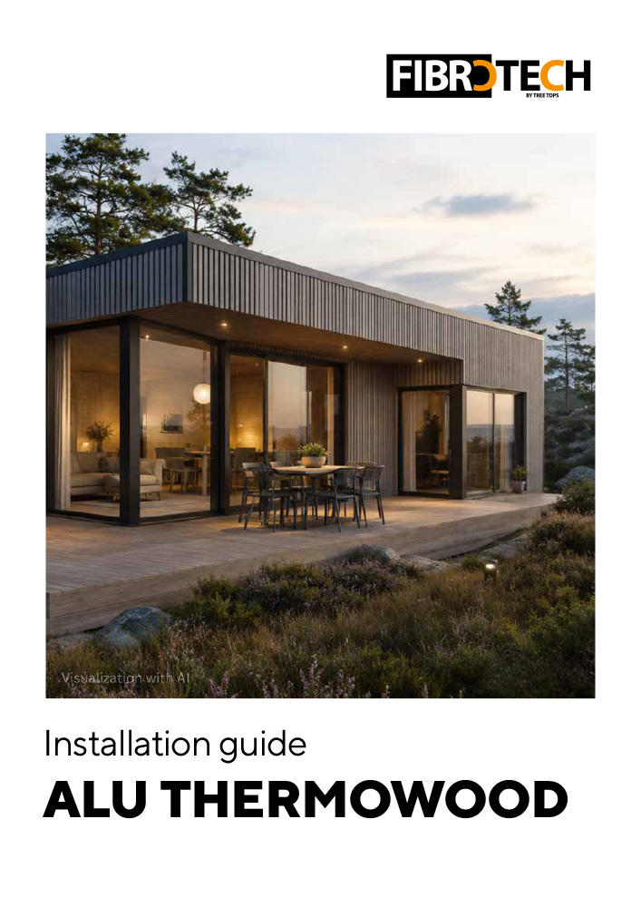 ALU thermowood installation guide