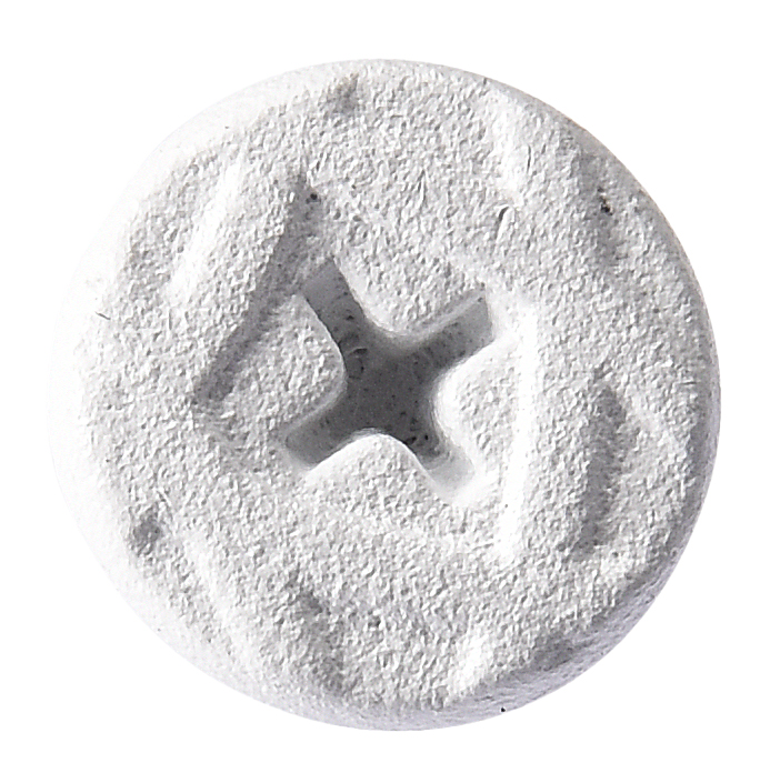 Puubetoniruuvit PH2, valkoiset - 250 kpl